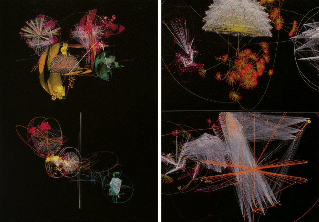 "Mirror-Space", Bigitta Zics. Scanning process of the person. Interaction with the avatar.   Complex forms of hybrid avatars.